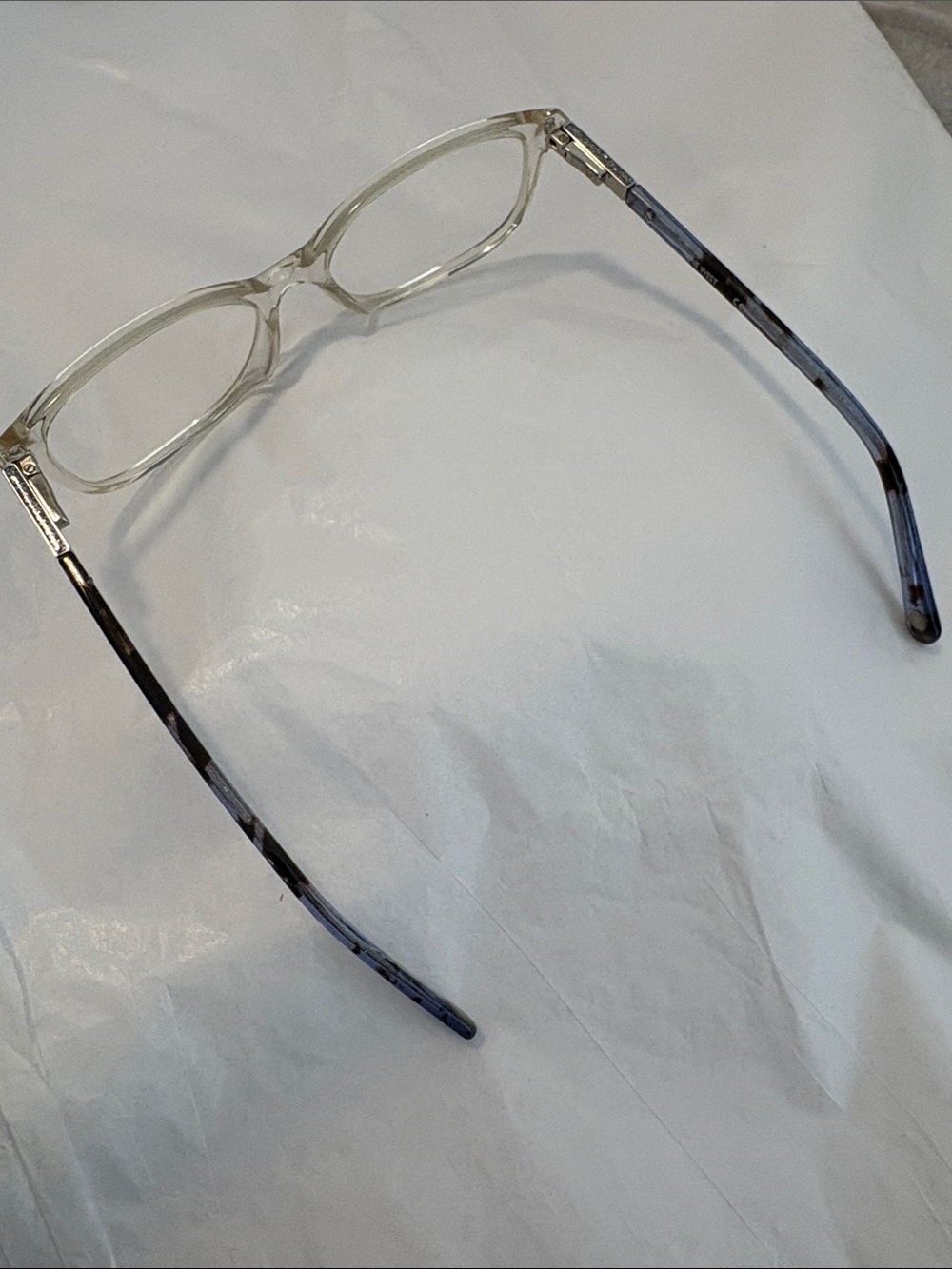 Nine West Prescription Frames Clear See Through Body Transparent - Picture 1 of 5